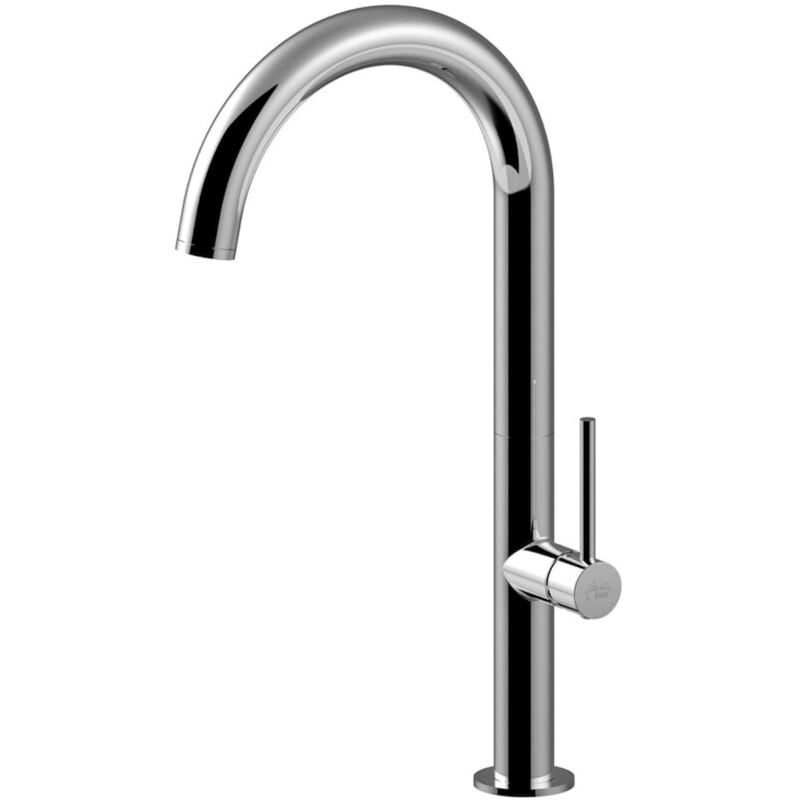 foto del prodotto paffoni chef miscelatore lavello monoforo alto con canna orientabile codice prod ch180cr