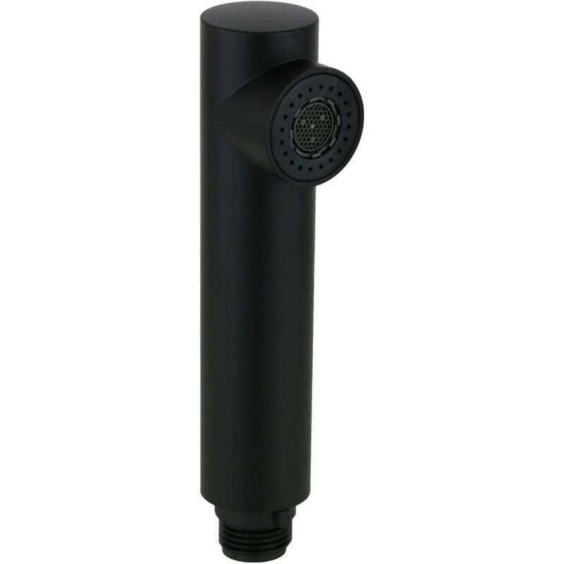 foto del prodotto paffoni doccetta ricambio a 2 getti in abs colore nero opaco zdoc084no nero opaco