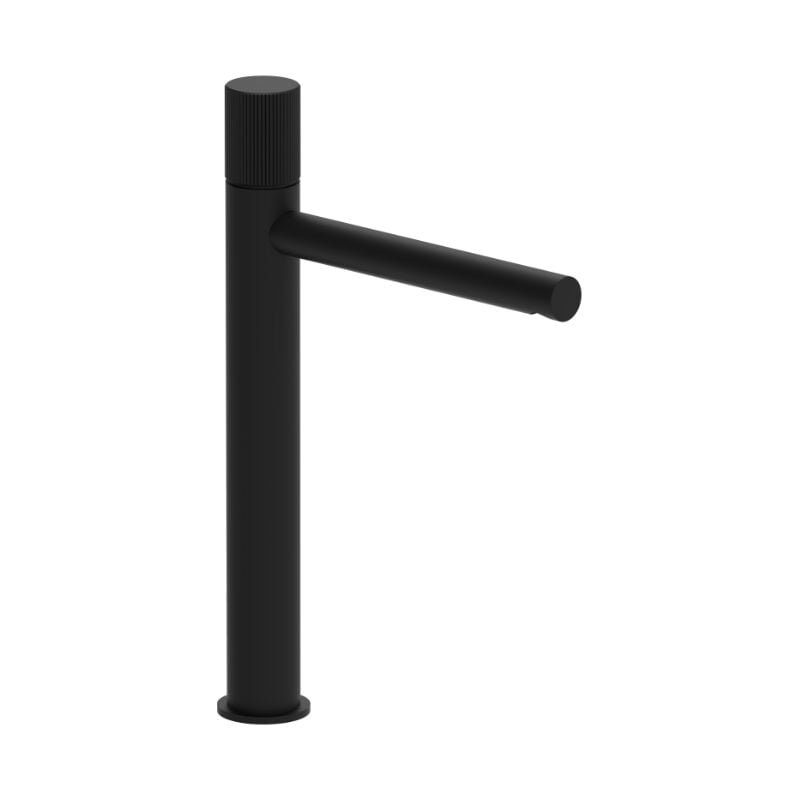 foto del prodotto paffoni - jo miscelatore lavabo prolungato nero opaco con scarico clic-clac 1""1/4g codice prod: jo081kno