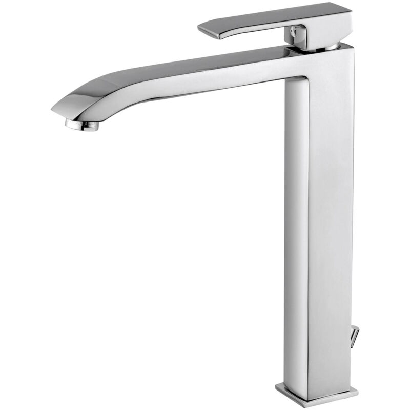 foto del prodotto paffoni level rubinetto lavabo monoleva con piletta cromato codice prod les085cr