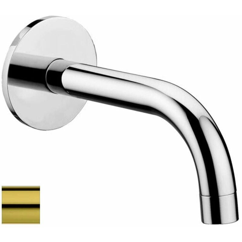foto del prodotto paffoni light bocca di erogazione per vasca da bagno, color oro zboc140hg