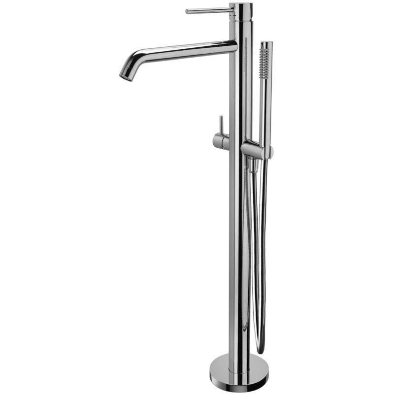 foto del prodotto paffoni light rubinetto vasca a parete codice prod lig032cr