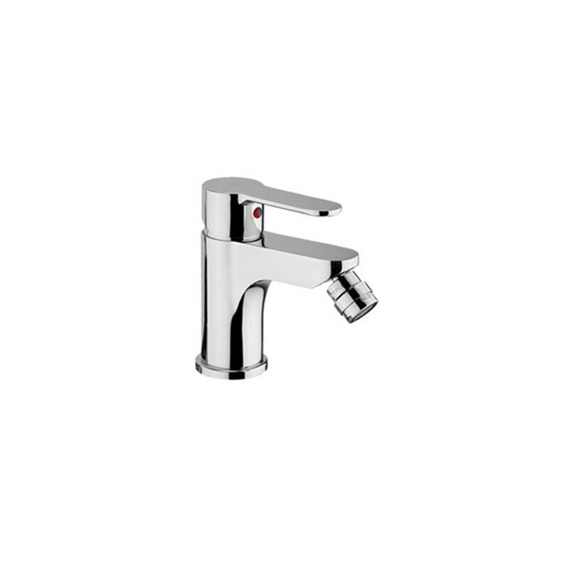 foto del prodotto paffoni miscelatore bidet blu con scarico in ottone cromo di