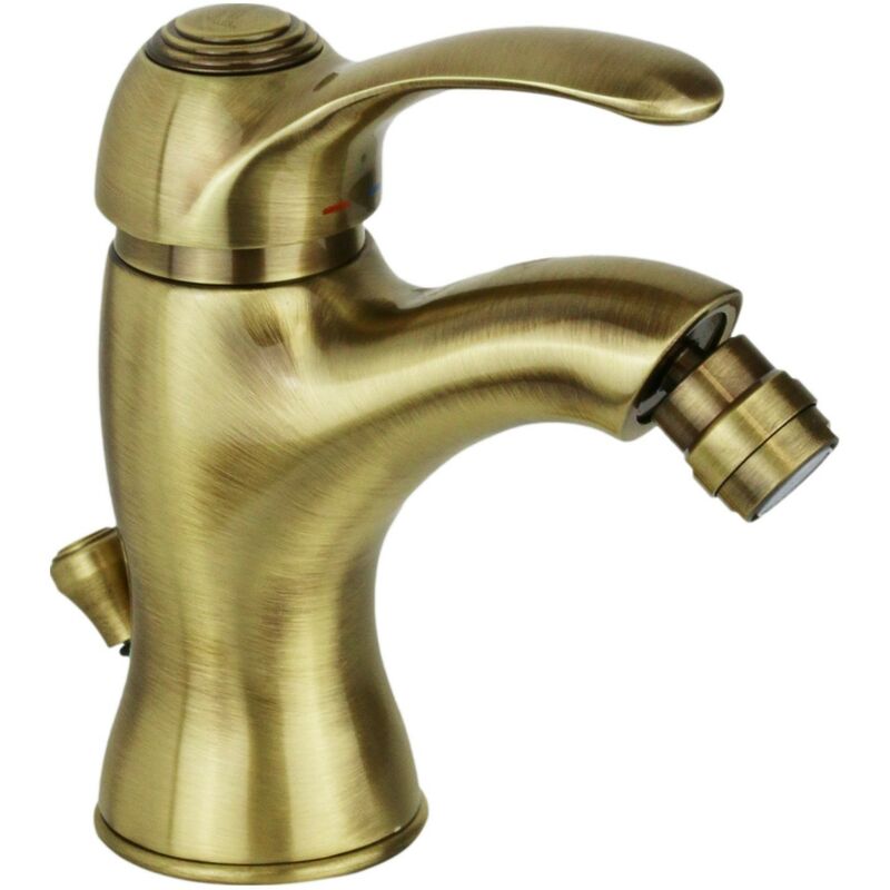 foto del prodotto paffoni miscelatore bidet colore bronzo con piletta di scarico 1 1 4 flavia fa135br bronzo flavia