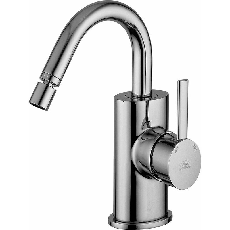 foto del prodotto paffoni miscelatore bidet con canna orientabile serie berry br138cr cromato ottone