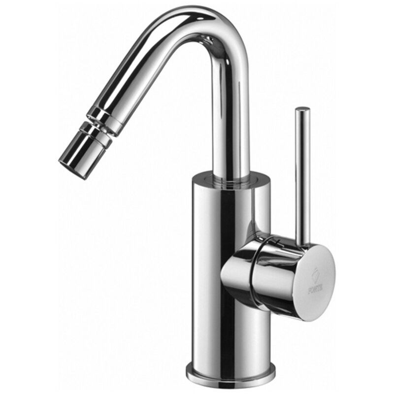 foto del prodotto paffoni miscelatore bidet con canna orientabile serie light lig938cr cromato ottone