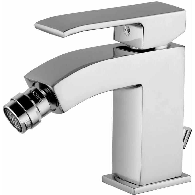 foto del prodotto paffoni miscelatore bidet cromato con piletta a saltello 1 1 4 serie level