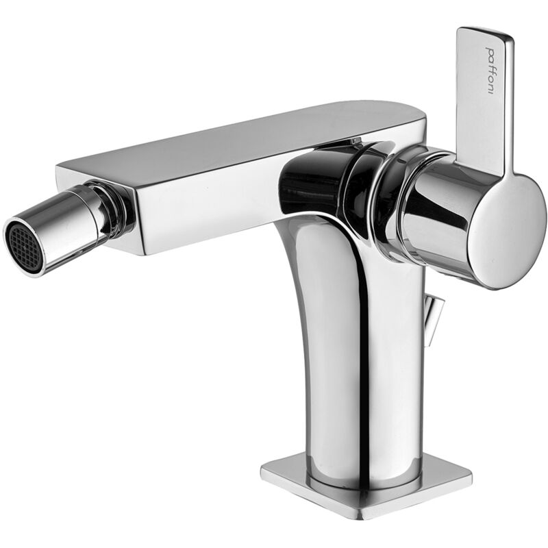 foto del prodotto paffoni miscelatore bidet rock con scarico in ottone cromo di