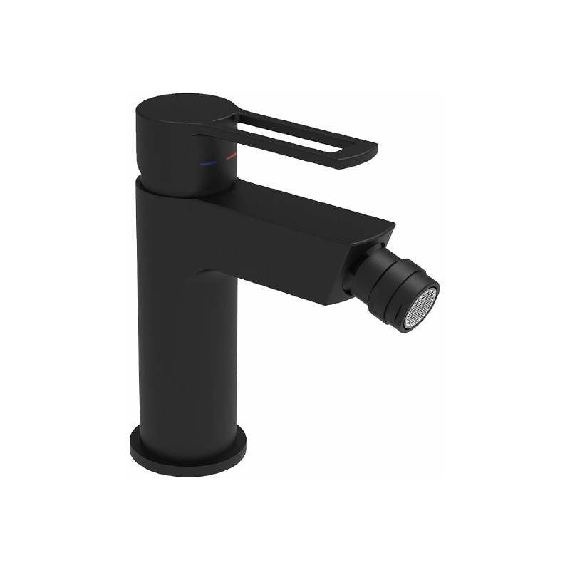 foto del prodotto paffoni miscelatore bidet serie ringo rin131no ottone nero opaco
