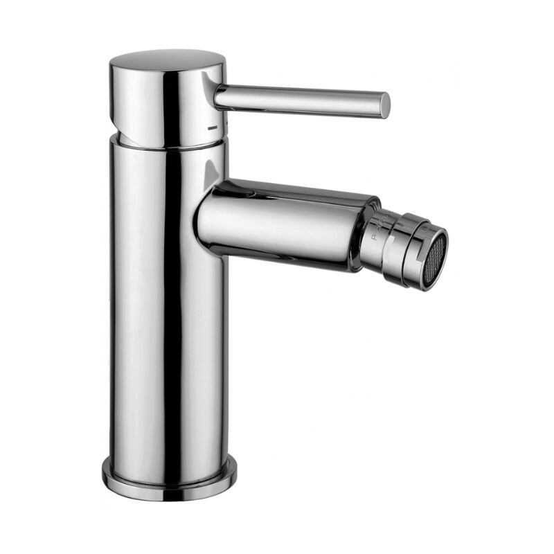 foto del prodotto paffoni miscelatore bidet steel looking serie stick sk131hst ottone steel looking