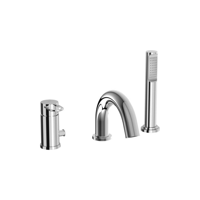 foto del prodotto paffoni - miscelatore bordo vasca con deviatore serie joker jk040lcr cromato - ottone