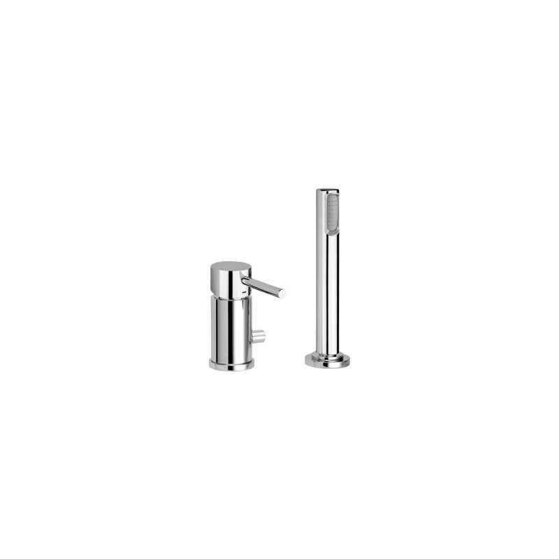 foto del prodotto paffoni miscelatore bordo vasca con deviatore serie stick sk041lcr cromato ottone
