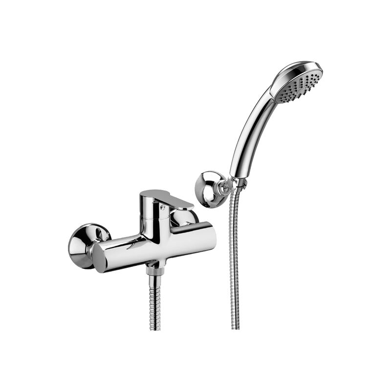 foto del prodotto paffoni miscelatore esterno per doccia serie blu blu168dcr cromato ottone