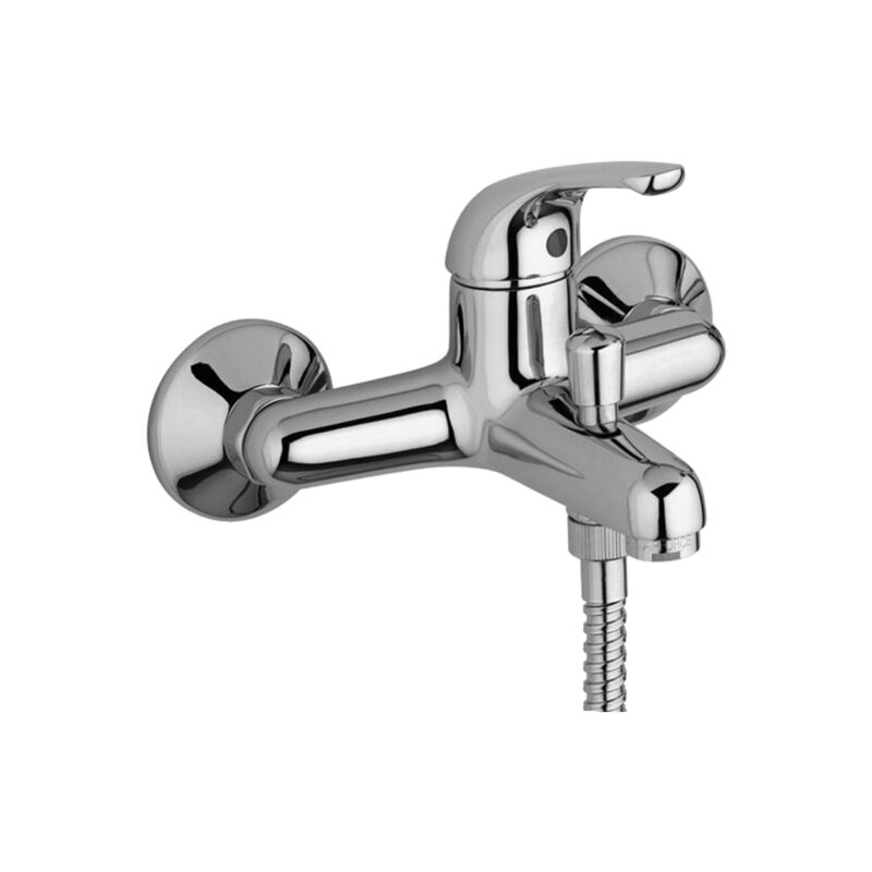 foto del prodotto paffoni miscelatore esterno per vasca con deviatore serie apollo 3 apm3022cr cromato ottone