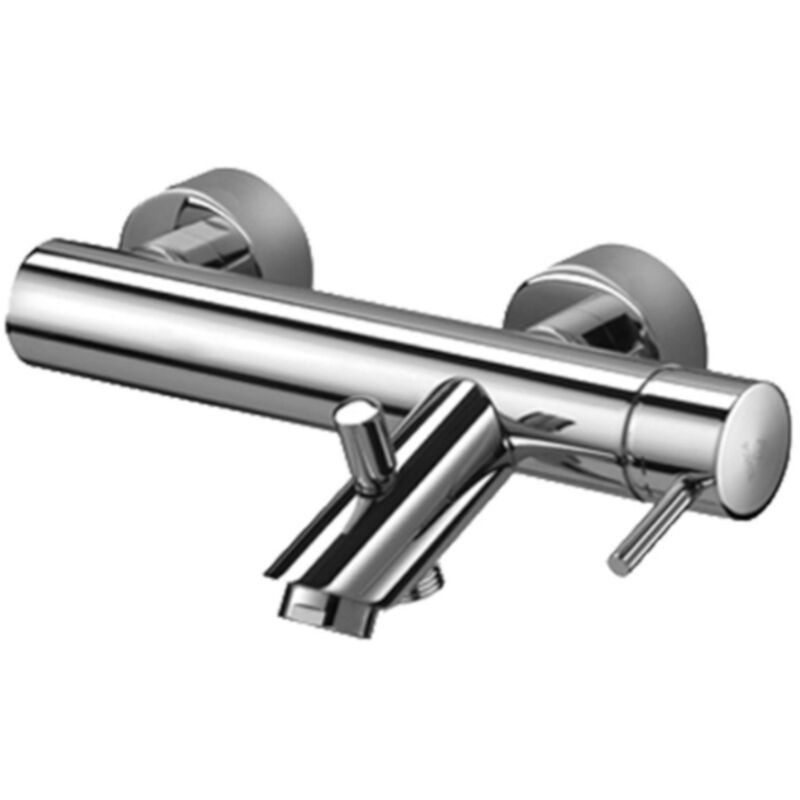 foto del prodotto paffoni - miscelatore esterno per vasca serie birillo bi022lcr cromato - ottone