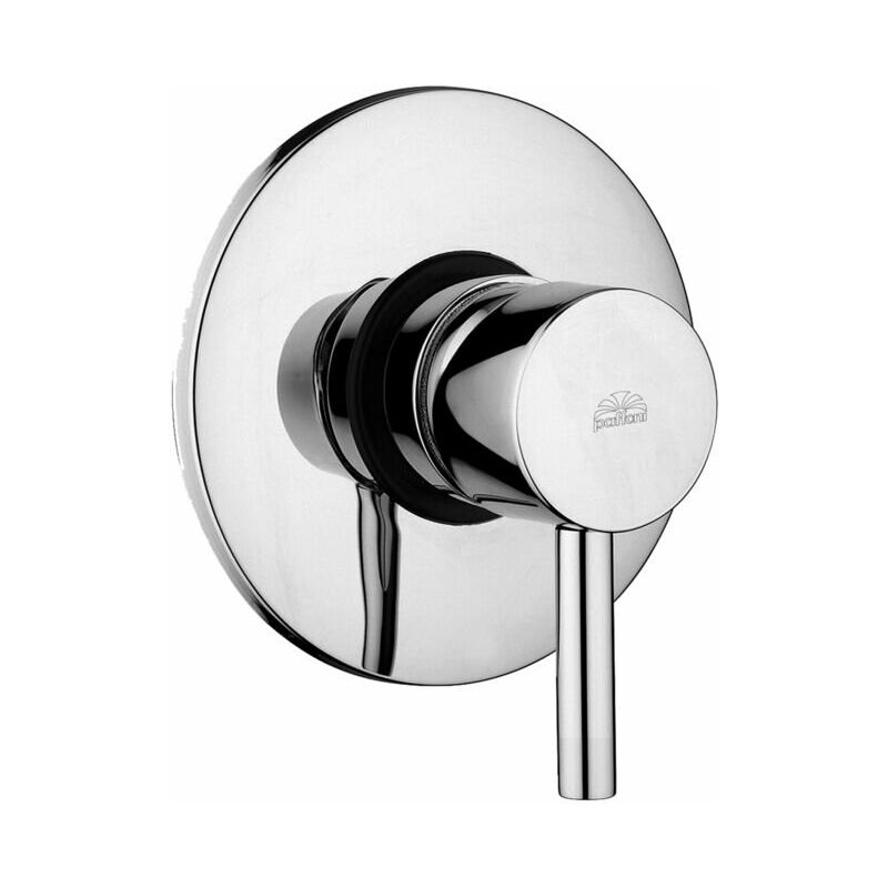 foto del prodotto paffoni miscelatore incasso doccia 1 uscita 116 mm serie birillo bi010cr cromato ottone