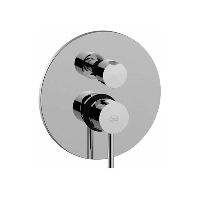 foto del prodotto paffoni miscelatore incasso doccia 3 uscite 200 mm serie birillo bi019cr cromato ottone