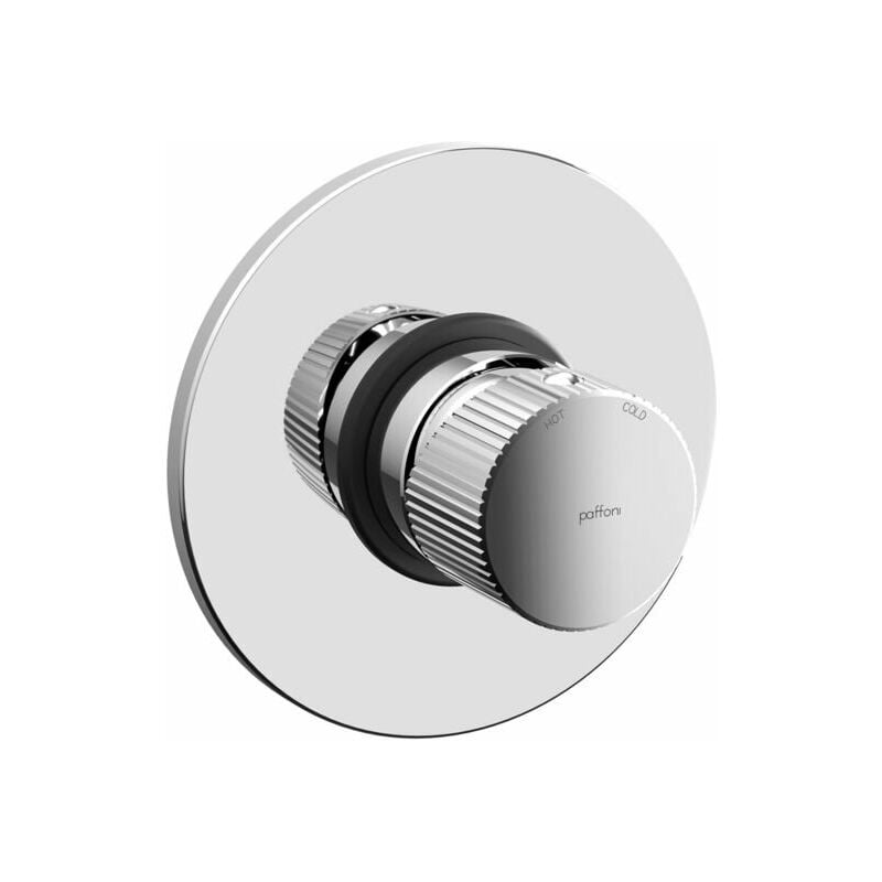 foto del prodotto paffoni miscelatore incasso doccia con piastra 116 mm serie jo jo010cr cromato ottone