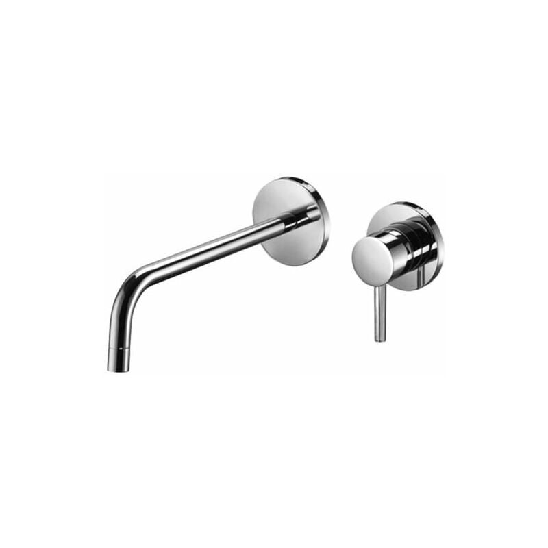 foto del prodotto paffoni miscelatore incasso lavabo con bocca l. 248 mm serie birillo bi106cr70 cromato ottone
