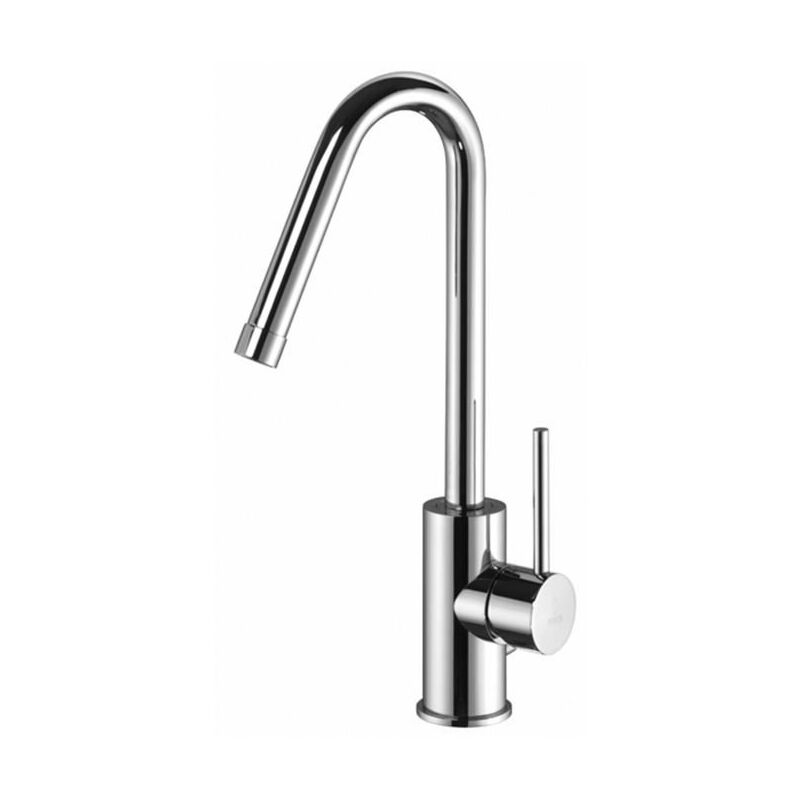 foto del prodotto paffoni miscelatore lavabo con canna orientabile serie light lig978cr cromato ottone