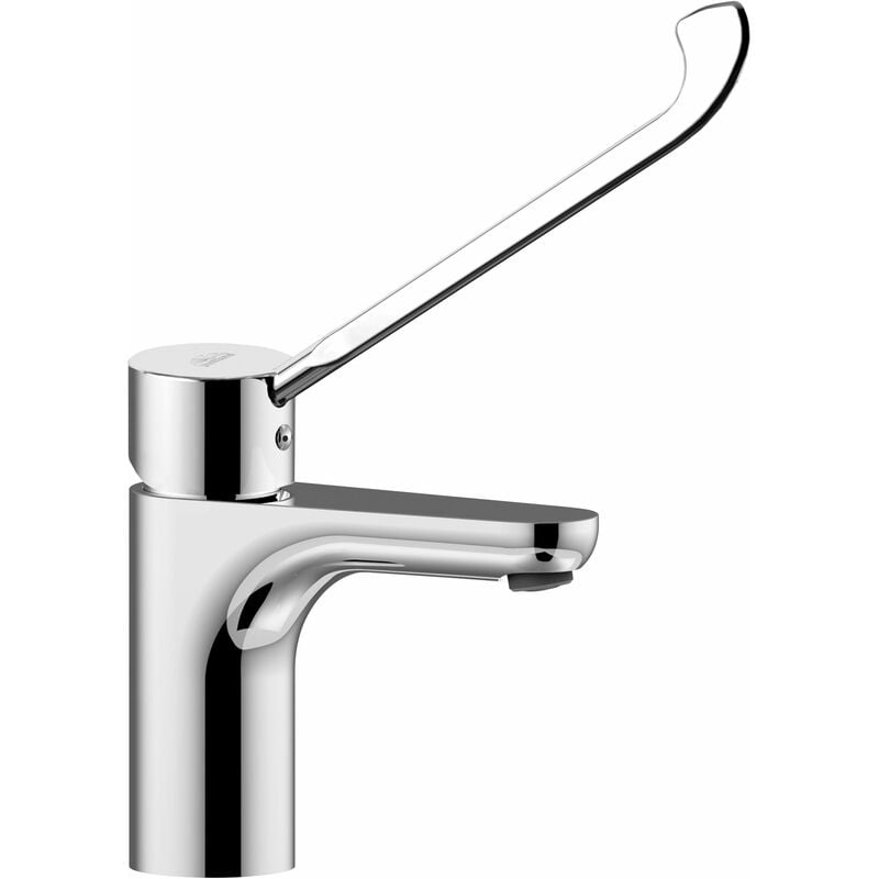 foto del prodotto paffoni - miscelatore lavabo con leva clinica serie green gr301cr cromato - ottone