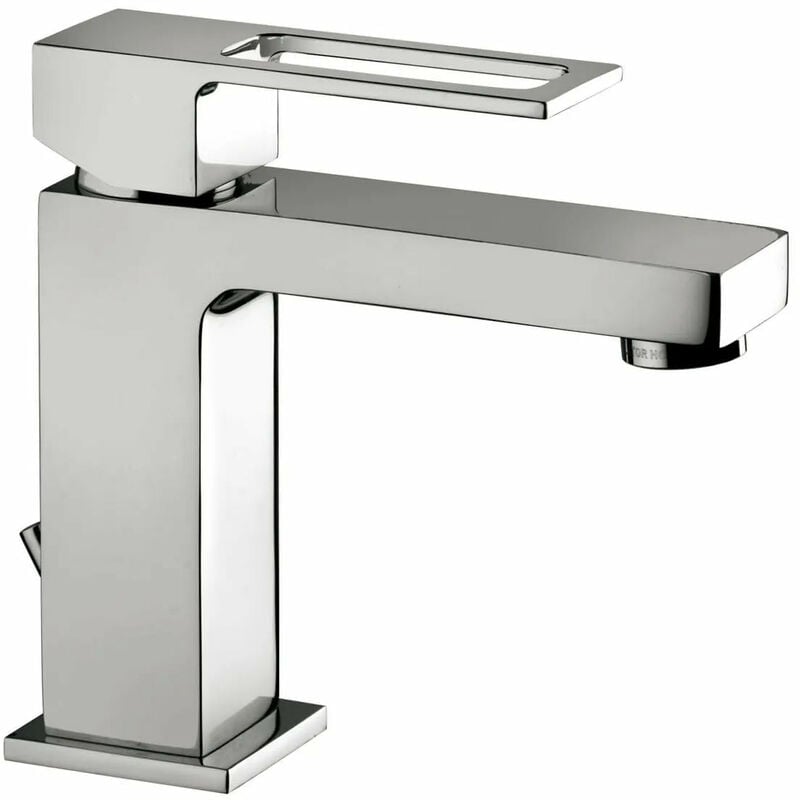 foto del prodotto paffoni miscelatore lavabo cromato con piletta a saltello 11 4 serie effe