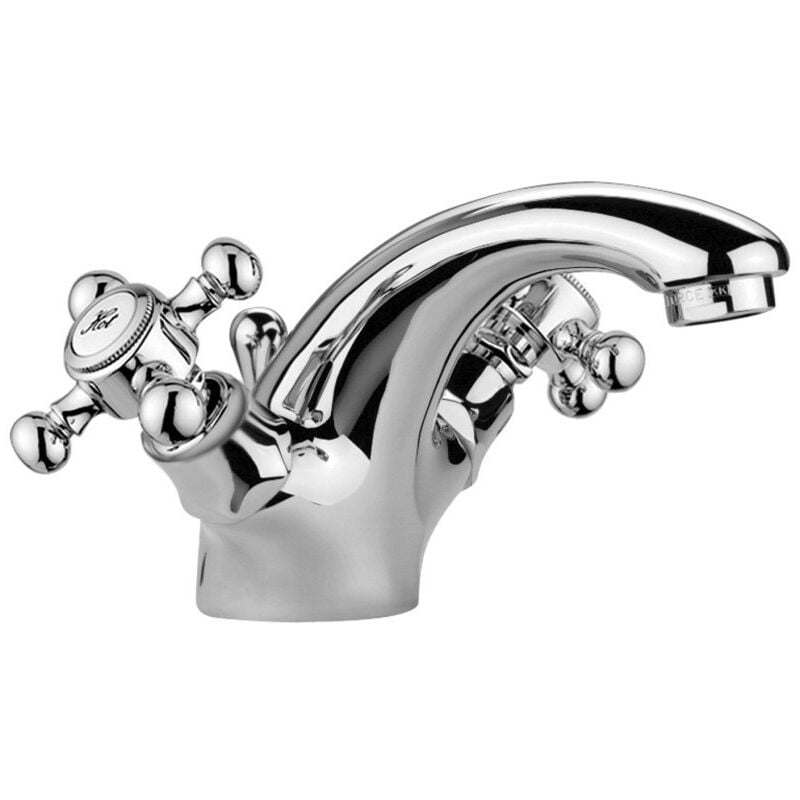 foto del prodotto paffoni miscelatore lavabo doppia leva bocca 114 mm colore cromo viola vlv075cr cromo viola piletta con salterello 1 1 4