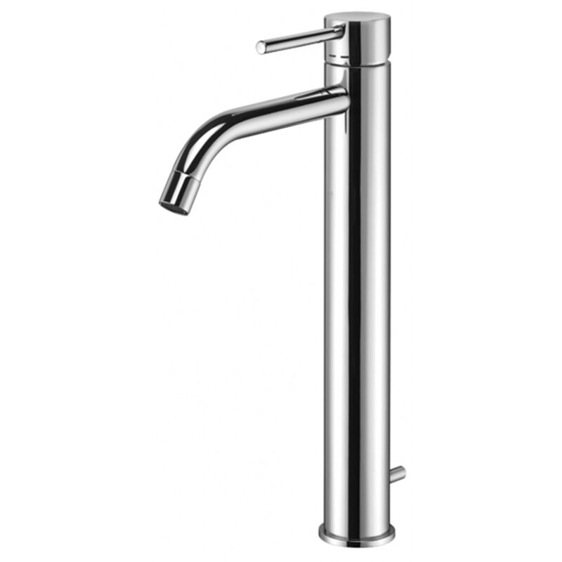 immagine 0 del prodotto paffoni miscelatore lavabo light alto con scarico in ottone cromo di