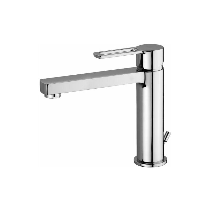 foto del prodotto paffoni miscelatore lavabo medio serie ringo rin073cr cromato ottone