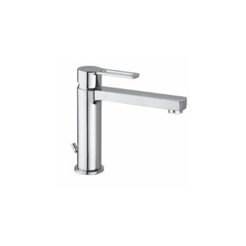 foto del prodotto paffoni miscelatore lavabo medio serie west ws073cr cromato ottone