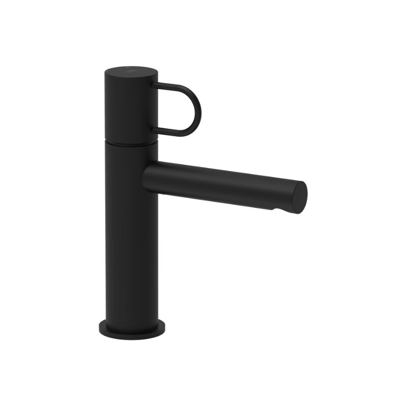 foto del prodotto paffoni miscelatore lavabo senza scarico serie joker jk071no ottone nero opaco