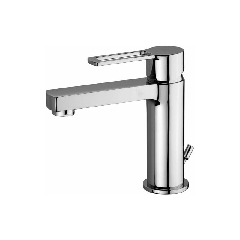 foto del prodotto paffoni miscelatore lavabo serie ringo rin075cr es cromato ottone