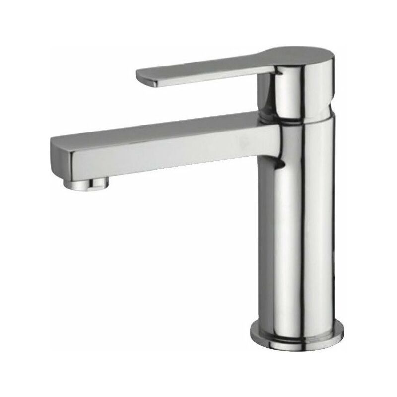 foto del prodotto paffoni miscelatore lavabo serie west ws071cr es cromato ottone