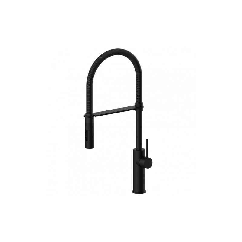 foto del prodotto paffoni miscelatore lavello cucina light professional con canna