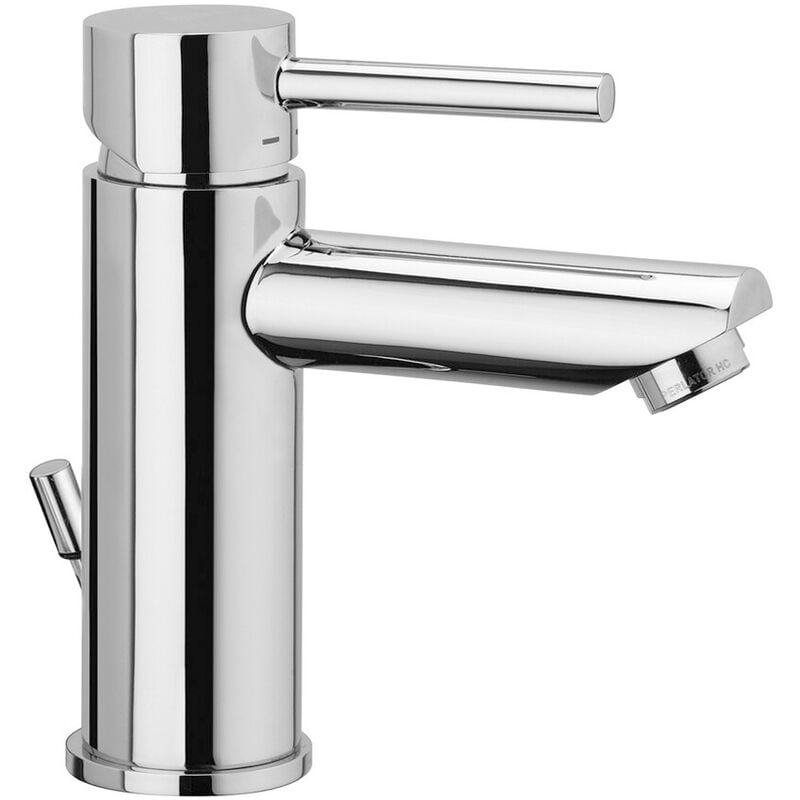 foto del prodotto paffoni miscelatore monocomando per lavabo con scarico linea stick cromato
