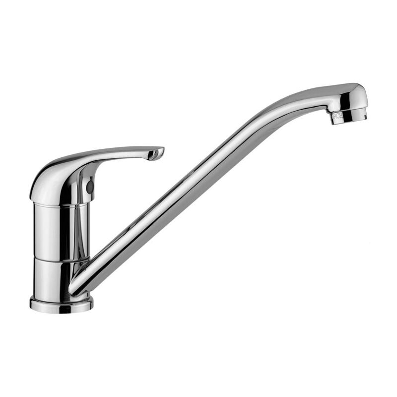 foto del prodotto paffoni miscelatore monocomando per lavello con canna orientabile serie apollo 3 apm3182cr cromato ottone