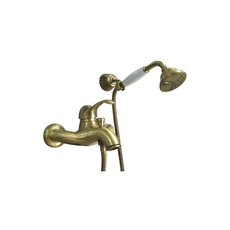 foto del prodotto paffoni miscelatore vasca doccia con deviatore colore bronzo flavia fa024br bronzo flavia