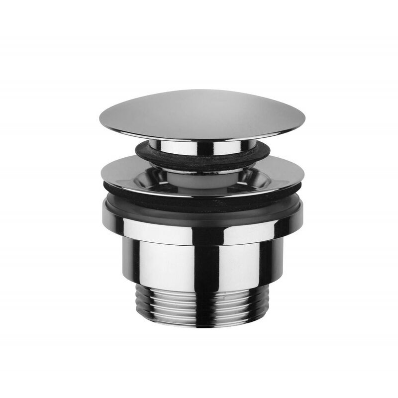 foto del prodotto paffoni piletta di scarico modello clic clac universale colore cromo zsca050cr cromo