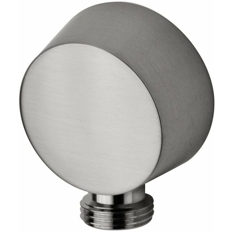 foto del prodotto paffoni presa acqua 1 2 g in ottone colore acciaio spazzolato light zacc130st steel looking