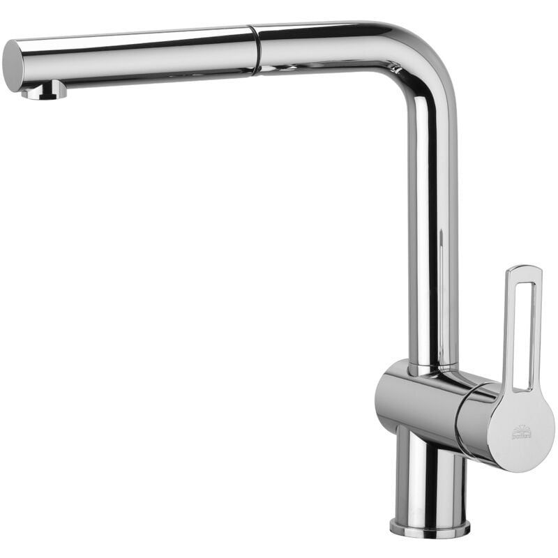 immagine 0 del prodotto paffoni ringo west miscelatore lavello monoforo con canna orientabile cromato codice prod rin185cr