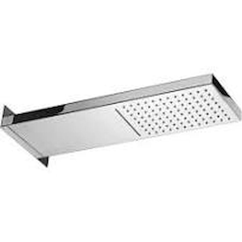 foto del prodotto paffoni rubinetteria apollo zsof099 soffione cascade 53x16 anticalcare cromato codice prod zsof099cr