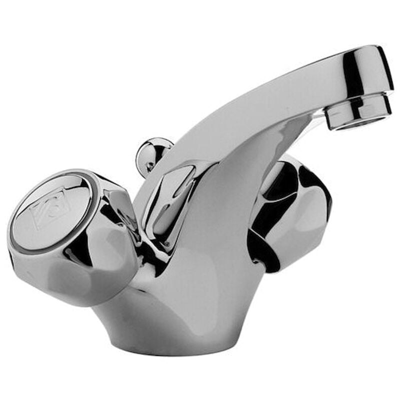 foto del prodotto paffoni rubinetteria danubio rubinetto lavabo 1 foro con piletta codice prod da070cr