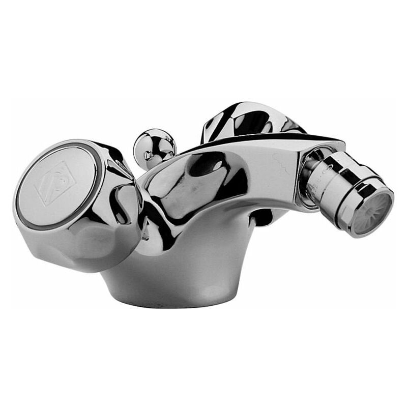 foto del prodotto paffoni rubinetto bidet con scarico automatico serie danubio da135cr cromato ottone