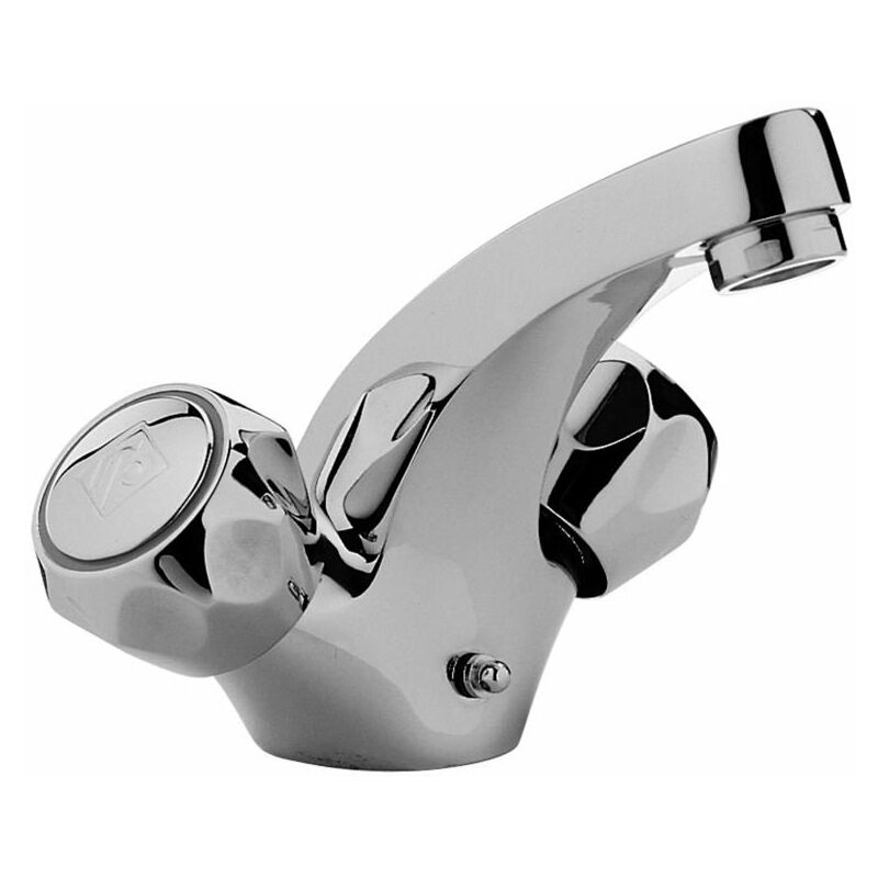 foto del prodotto paffoni - rubinetto lavabo serie danubio da071cr cromato - ottone