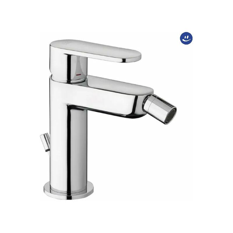 foto del prodotto paffoni rubinetto miscelatore monocomando cromato per bidet serie candy scarico 11 4