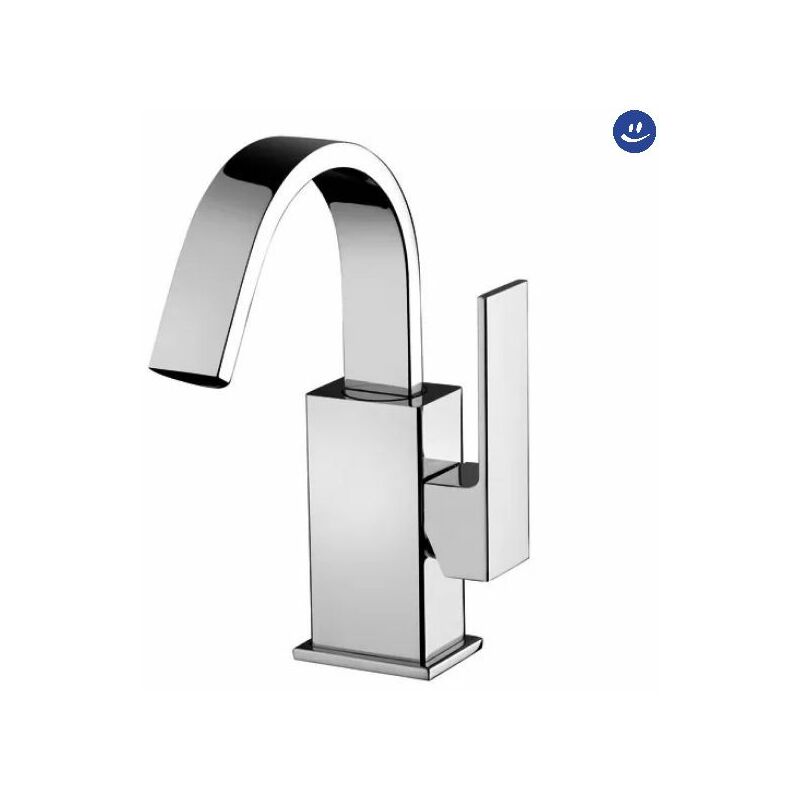 foto del prodotto paffoni rubinetto miscelatore monocomando cromato per bidet serie elle scarico 11 4