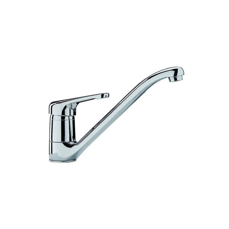 foto del prodotto paffoni rubinetto miscelatore monocomando lavello serie nettuno 3 8 rubinetteria spa