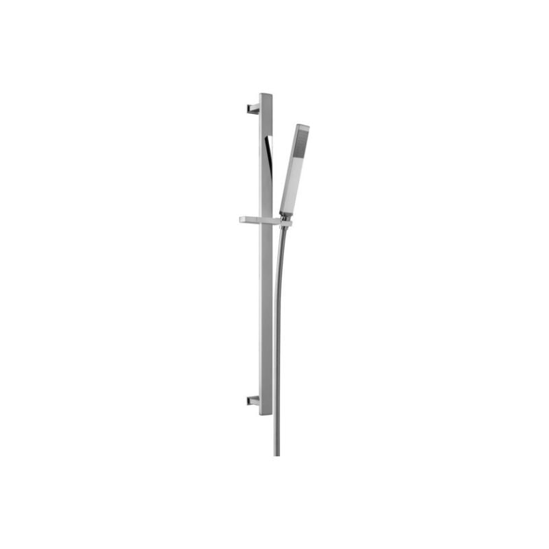 foto del prodotto paffoni saliscendi completo city zsal145st ottone steel looking
