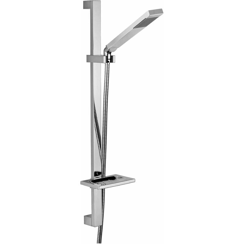 immagine 0 del prodotto paffoni saliscendi doccia con portasapone level zsal079cr cromo