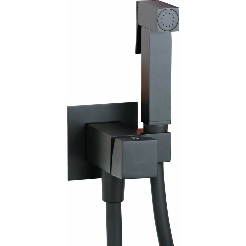 foto del prodotto paffoni set bidet incasso quadro colore nero opaco zdup112no nero opaco